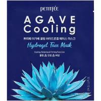 Petitfee Охлаждающая гидрогелевая маска для лица с экстрактом агавы Agave Cooling Hydrogel Face Mask, 30 г, 32 мл