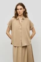 Блузка BAON женская, модель: B1923045, цвет: DARK CHINCHILLA, размер: S