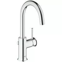 Смеситель для раковины GROHE BauClassic DN 15 23095000 со сливным гарнитуром, хром