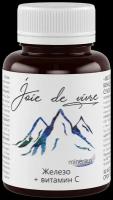 Железо бад Joie de vivre фумарат железа + витамин С от анемии 30 капсул