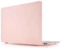 Чехол для ноутбука "vlp" Plastic Case для MacBook Pro 16" 2019-2020, светло-розовый