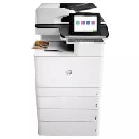 МФУ лазерное HP Color LaserJet Enterprise Flow M776z, цветн., A3, белый