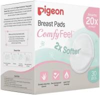 Pigeon Вкладыши для бюстгралтера с алоэ Comfy Feel Breast Pads, 30 шт