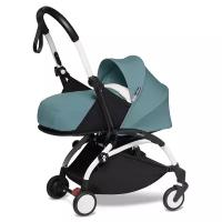 Коляска 2 в 1 Babyzen YOYO2 Bassinet Aqua рама белая