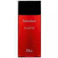 Гель для душа Christian Dior Fahrenheit, 200 мл