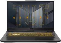 17.3" Ноутбук ASUS TUF Gaming F17 FX706HC-HX007 1920x1080, Intel Core i5 11400H 2.7 ГГц, RAM 16 ГБ, DDR4, SSD 512 ГБ, NVIDIA GeForce RTX 3050, без ОС, 90NR0733-M00720, серый