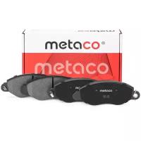 METACO 3000-163 Колодки тормозные передние к-кт