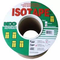 Уплотнитель для окон и дверей ISOTAPE, профиль-P, коричневый, 100 м