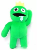 Мягкая игрушка Roblox Rainbow Friends (Радужные друзья), Green зеленый, 30 см