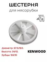 Шестерня для мясорубки Kenwood / Кенвуд