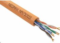 Кабель NEOMAX U/UTP cat.5e 4x2x0.52 (24 AWG) Медь, ZH нг(А)-HF (LSZH), внутренний (305 м), оранжевый (NM710111)