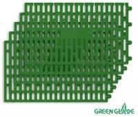 Забор декоративный Green Glade 35х21 см сборный зеленый