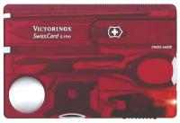 Мультитул швейцарская карта VICTORINOX SwissCard Lite красный