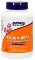 Grape Seed 100 мг (Экстракт Виноградной косточки) 200 вег капсул (Now Foods)