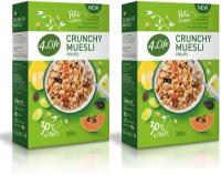 Мюсли 4 Life Crunchy Fruits, 350 г 2 пачки