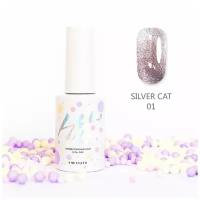 Гель-лак HIT Silver cat №01, 9 мл