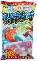 Японская жевательная конфета Кинако моти "Доки доки рыбалка" из серии "Сделай сам" Coris, Япония