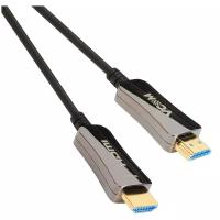 Активный оптический кабель HDMI 19M/M,ver. 2.0, 4K@60 Hz 30m VCOM