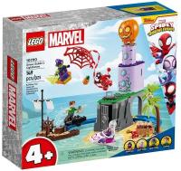 Конструктор LEGO Marvel Spiderman 10790 Команда Паука на маяке Зеленого Гоблина, 149 дет