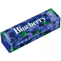 Жевательная резинка Lotte Confectionery Blueberry со вкусом голубики, 26г