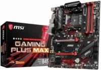 Материнская плата ATX MSI B450 GAMING PLUS MAX Socket AM4, AMD B450, 4xDDR4 2666-3466 МГц, 7.1CH Realtek ALC892, 1000 Мбит/с Realtek RTL8111H, USB3.0