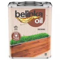 Belinka Oil Decking для наружных работ на основе модифицированных растительных масел и восков (№205, серый, 2,5л)