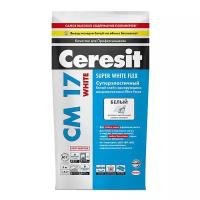 Клей для плитки и камня Ceresit CM 17 Wite 5 кг