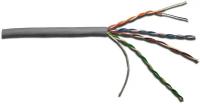 Кабель информационный Lanmaster LAN-5EUTP-LSZH-GY кат.5е U/UTP не экранированный 4X2X24AWG LSZH внутренний 305м серый