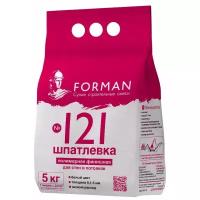 Шпатлевка гипс 5кг №21 финишная FORMAN 87264