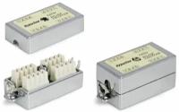 Адаптер проходной (coupler) CA-IDC-C5e-SH-F-WH Dual IDC кат.5E экранир. 4 пары Hyperline 23534