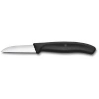 Нож для овощей и фруктов VICTORINOX SwissClassic 6.7303 прямой 6 см, чёрный