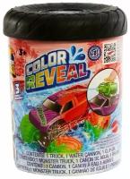 Hot Wheels Color Reveal Монстр Трак меняющие цвет. Случайный выбор цвета