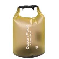 Гермомешок для рыбалки NUOBI Ocean Pack Outdoor Sport 5 L желтый