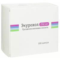 Экурохол капс., 250 мг, 100 шт