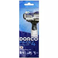 Бритвенный станок Dorco Pace 4 (одноразовый), 1 шт