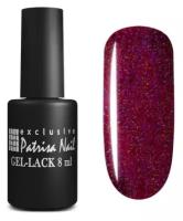 Гель-лак Patrisa Nail №S12 Stellar BD87 Яркий малиновый с голографическим шиммером, 8 мл