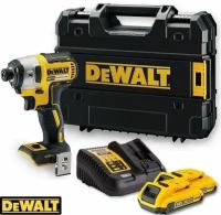 Аккумуляторный импульсный шуруповерт DEWALT DCF887D2, кейс, 18В, XR, 2 Акб 2.0 Ач и ЗУ