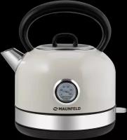 Чайник maunfeld mfk-6231bg 2150вт 1,7л металл бежевый