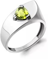 Кольцо Diamant online, серебро, 925 проба, хризолит