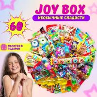 Подарочный набор SuperJoy из 60 сладостей Сладкий бокс Универсальный подарок для детей и взрослых на любой повод