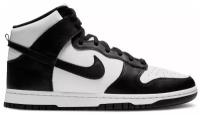 Кроссовки NIKE Dunk, размер 8, черный, белый