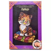 Danko Toys Картина из пайеток Котенок ПМ-01-13