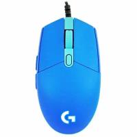 Мышь проводная Logitech G102 LIGHTSYNC 910-005810 синий