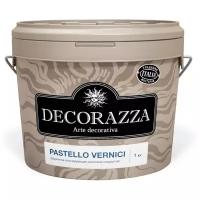 Декоративное защитное лессирующее матовое покрытие Decorazza Pastello Vernici (1кг) прозрачная база