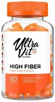 VPlab Ultra Vit High Fiber 60 жевательных таблеток апельсин