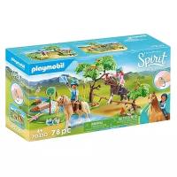 Набор с элементами конструктора Playmobil Spirit Riding Free 70330 Соревнования на реке