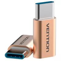 Кабель Vention USB Type-C - microUSB (VAS-S10), золотой