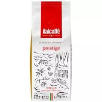Итальянский кофе в зернах ITALCAFFE Prestige (1 кг) - 90% арабики / 10% робусты средней обжарки для любой кофеварки