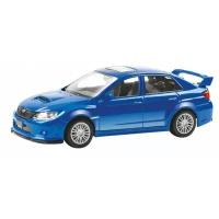 Машина металлическая SUBARU WRX STI, 1:43, цвет синий