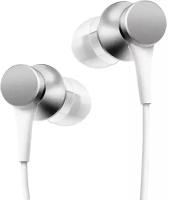 Наушники Xiaomi Mi In-Ear Headphones Basic Global, серебристый